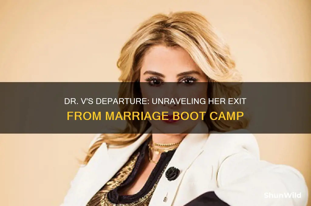 did dr v leave marriage boot camp