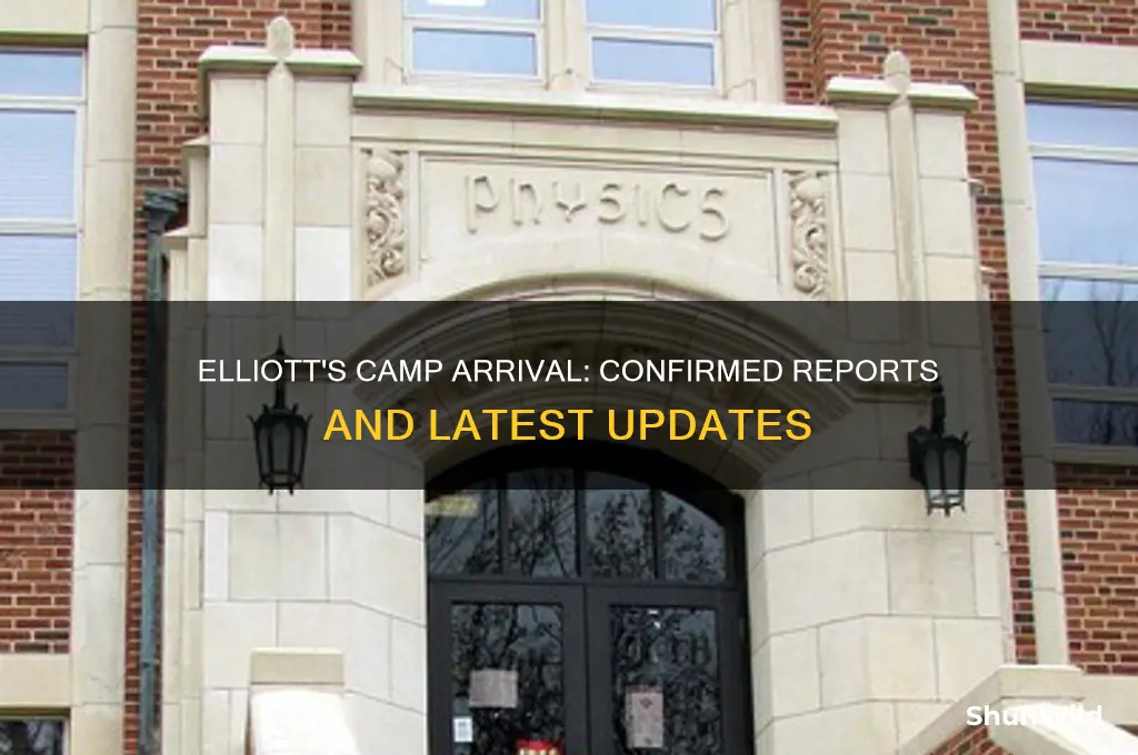 did elliott report to camp