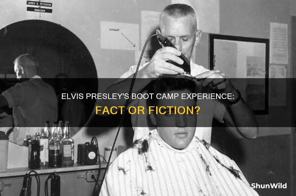 did elvis go to boot camp