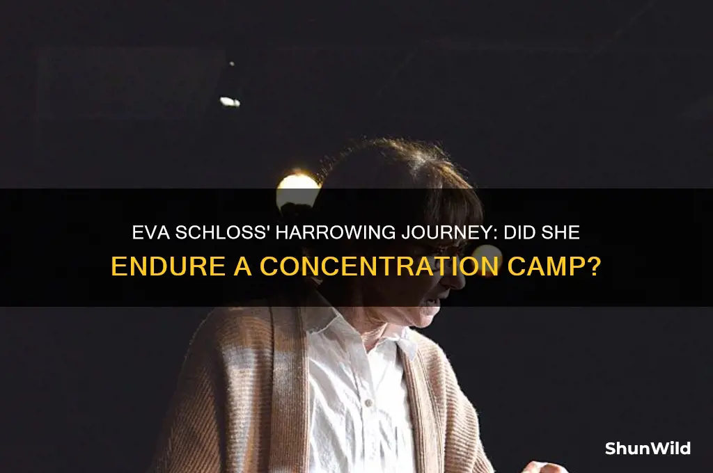 did eva schloss go to a concentration camp