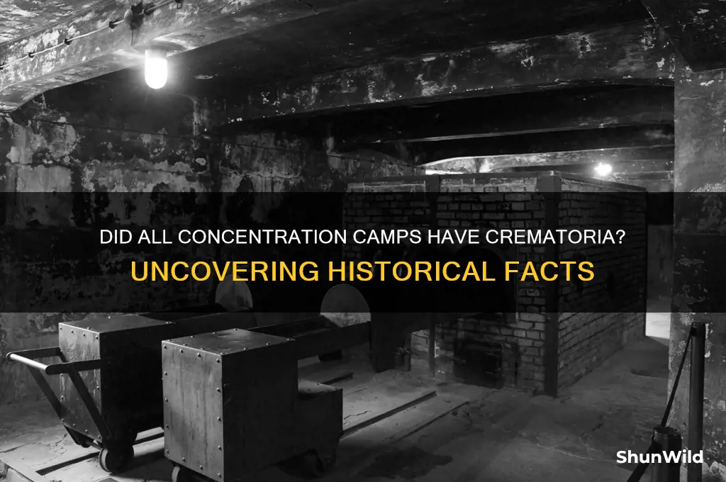 did every concentration camp have a cremetorium
