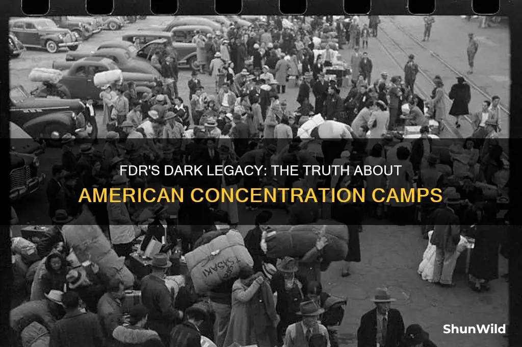 did fdr build concentration camps