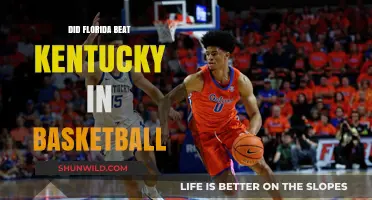 Florida vs Kentucky: Who Won the Basketball Battle?