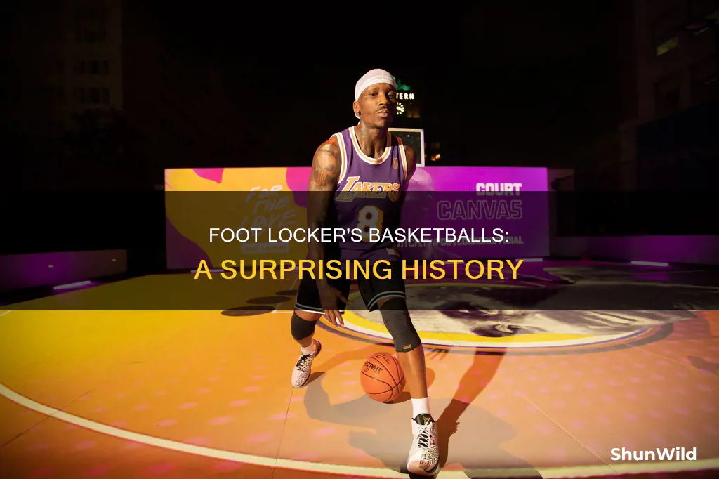 did foot locker have basketballs