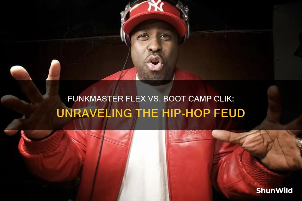 did funkmaster flex have beef with boot camp clik