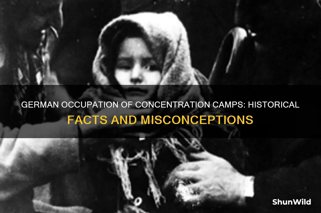 did germans occupy consitration camps