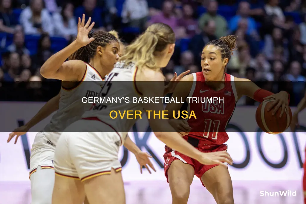 did germany beat usa in basketball