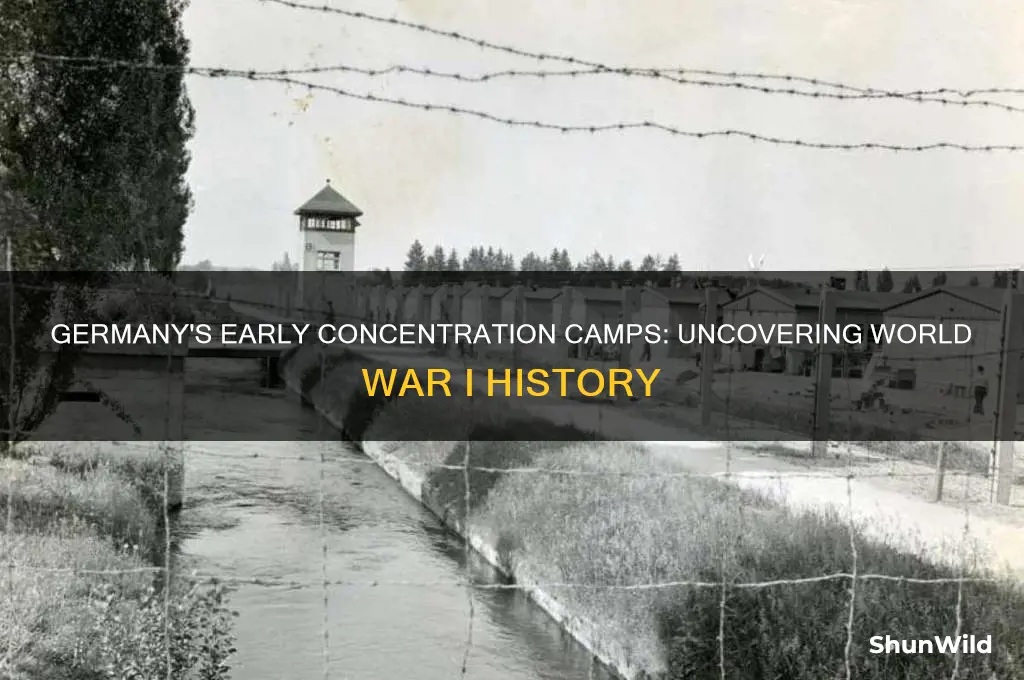 did germany have concentration camps in ww1