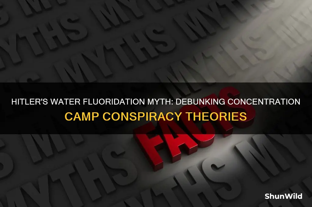 did hitler fluoridate the water in concentration camps