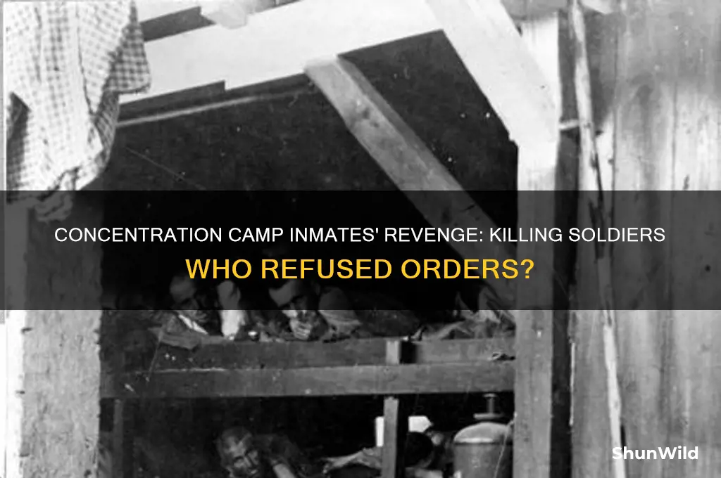 did inmates at a concentration camp kill soldiers who refused