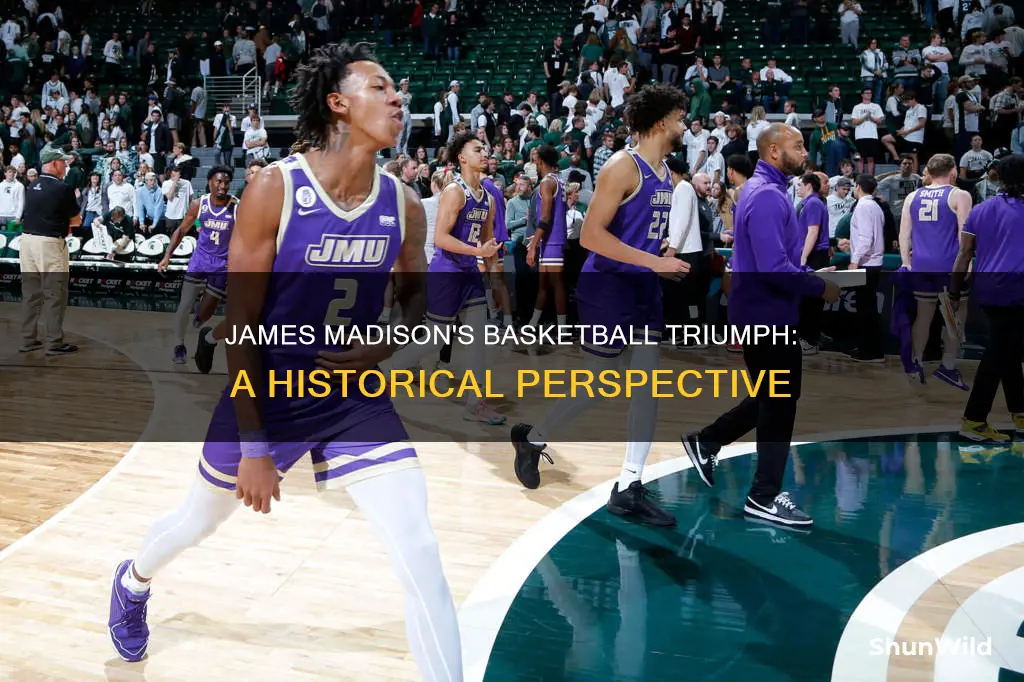 did james madison win basketball