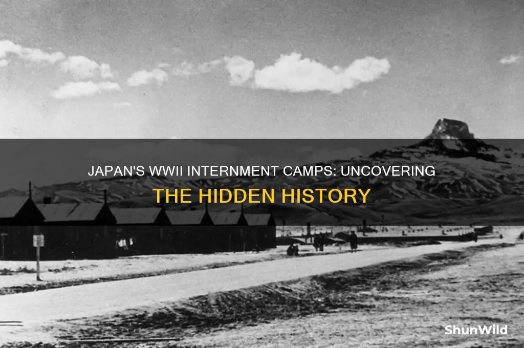 did japan have concentration camps in ww2