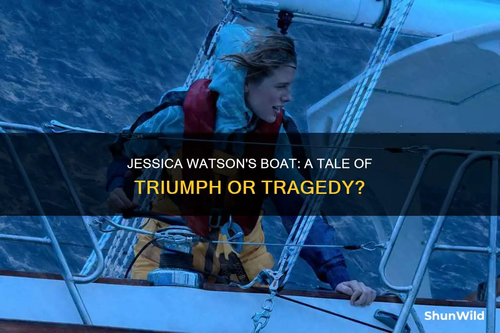 did jessica watson boat go under