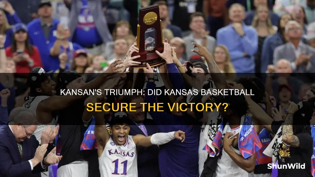 did kansas basketball win