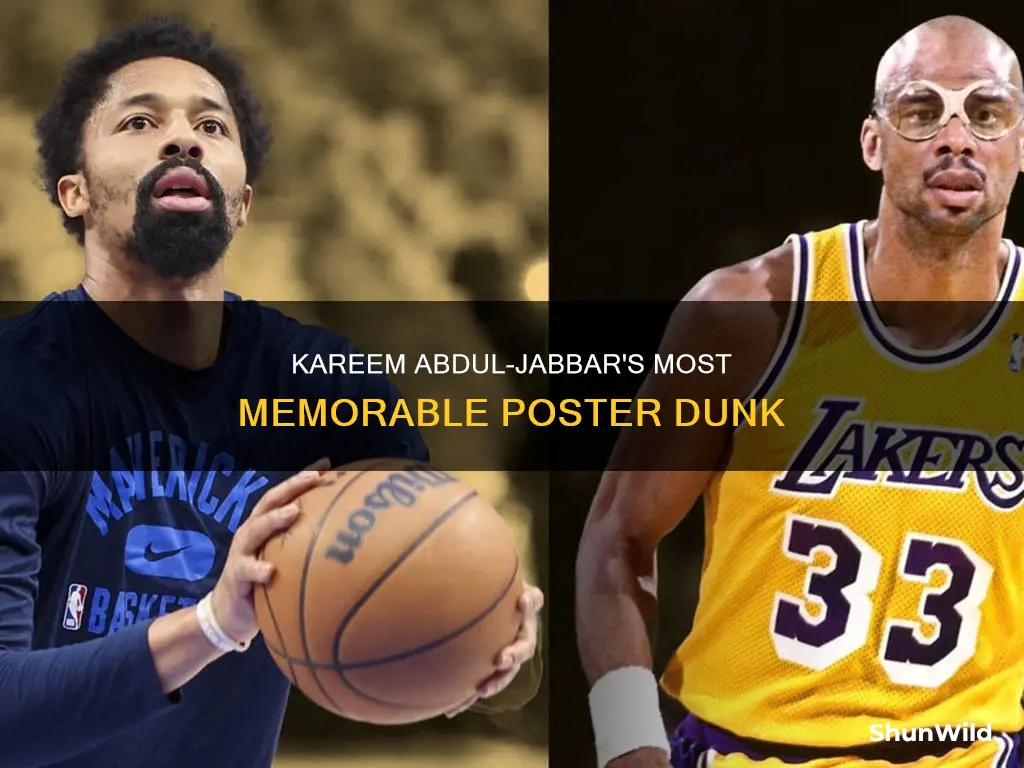 did kareem abdul jabbar posterize someone in basketball