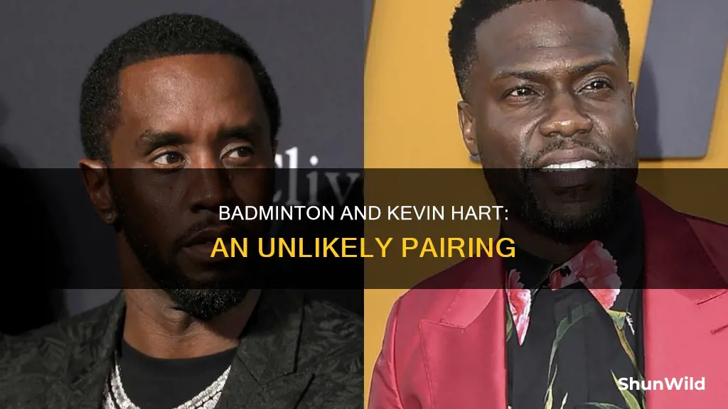 did kevin hart play badminton