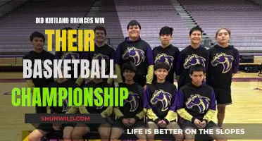 Kirtland Broncos: Basketball Champions or Not?