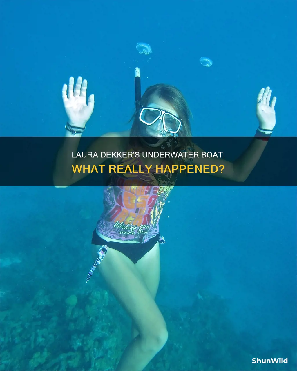 did laura dekker boat go underwater