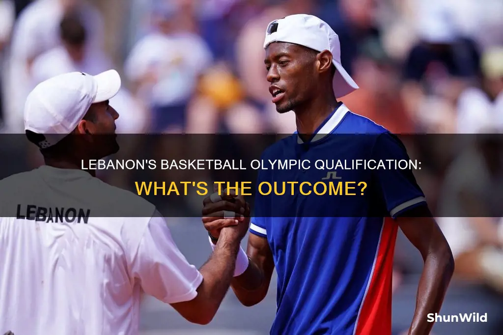 did lebanon qualify for the olympics basketball