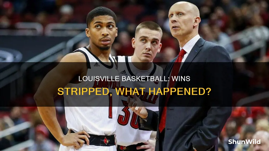 did loysiville basketball have wins stripped