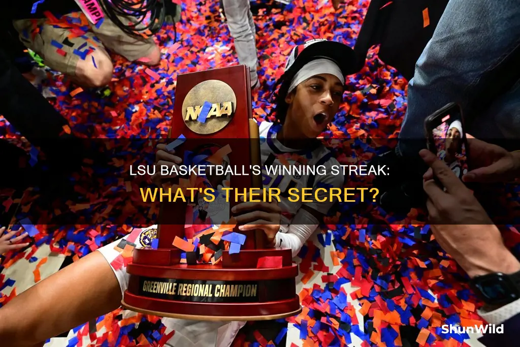 did lsu basketball win