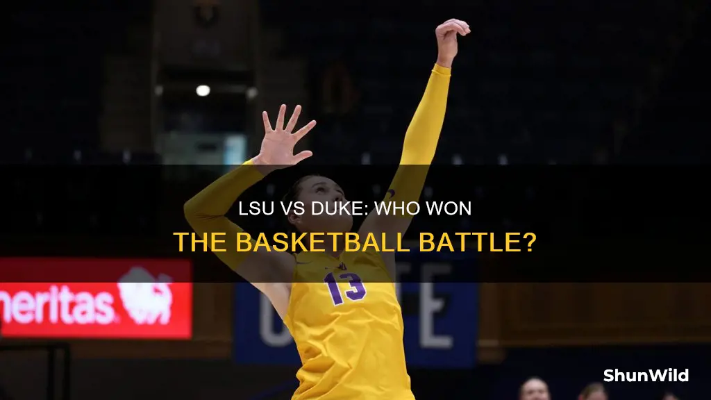 did lsu beat duke in basketball
