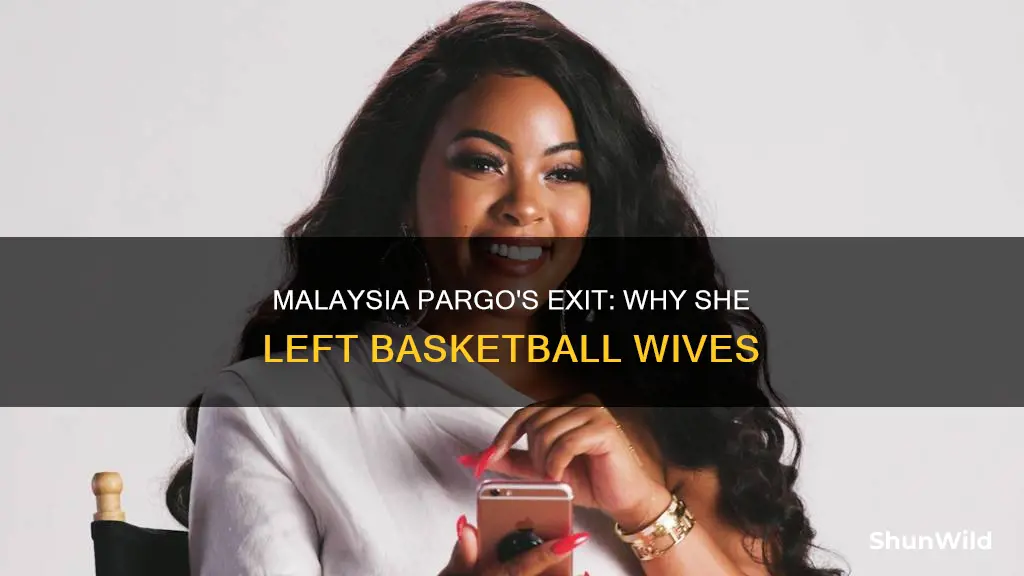 did malaysia pargo leave basketball wives