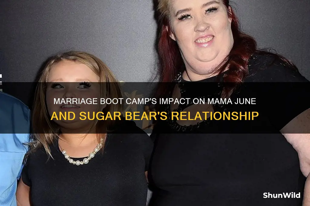 did marriage boot camp help mama june and sugar bear