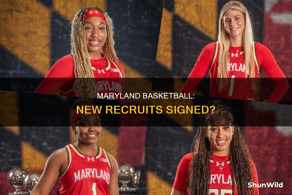 did maryland basketball sign any new recruits