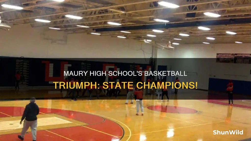 did maury high school win the 4a state basketball championship