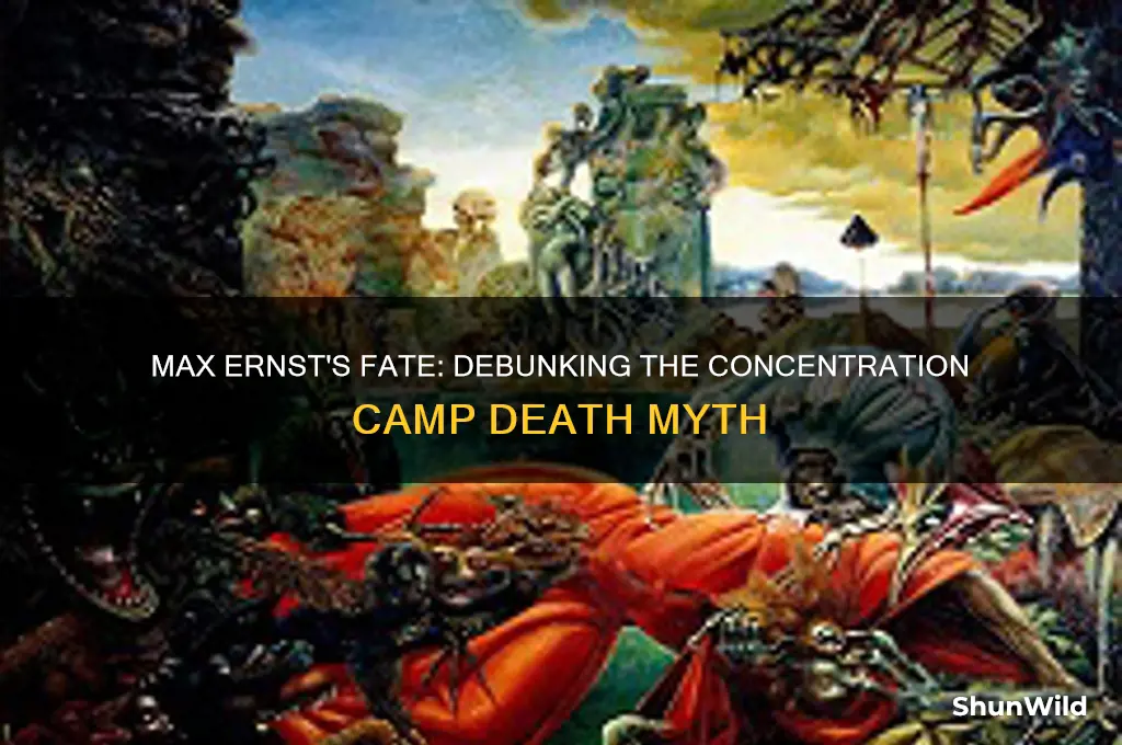 did max ernst die in a concentration camp