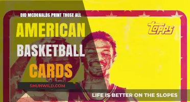 McDonald's All-American Basketball Cards: A Nostalgic Treat