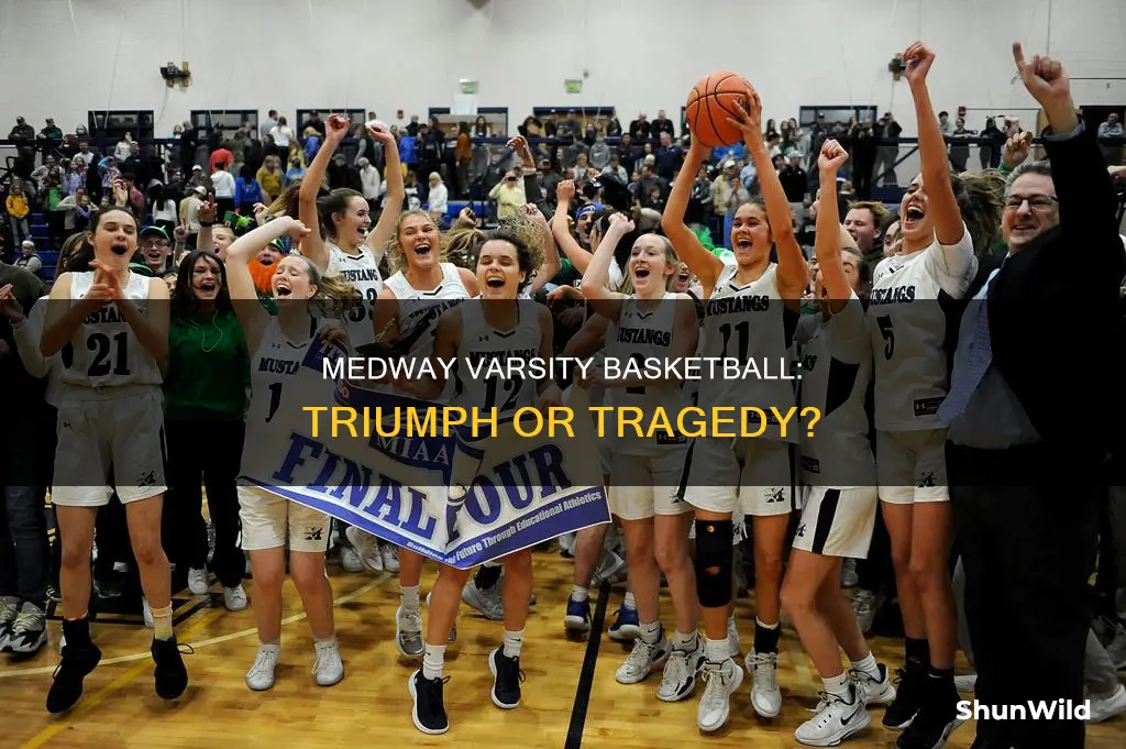 did medway varisty basketball win