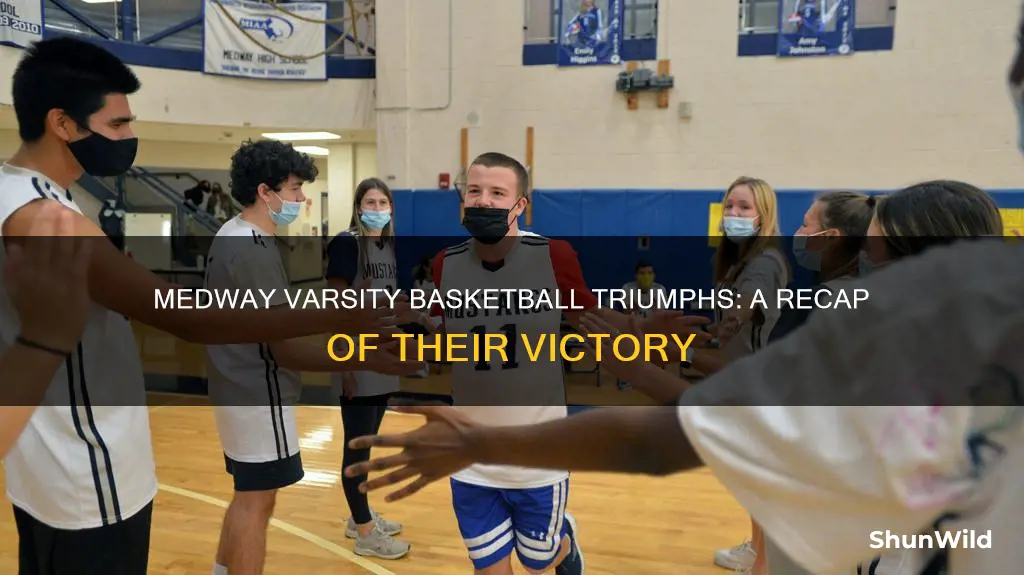 did medway varisty basketball win