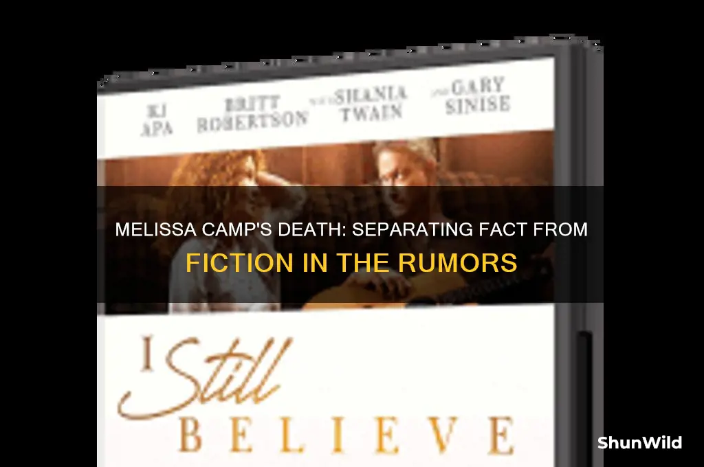 did melissa camp die