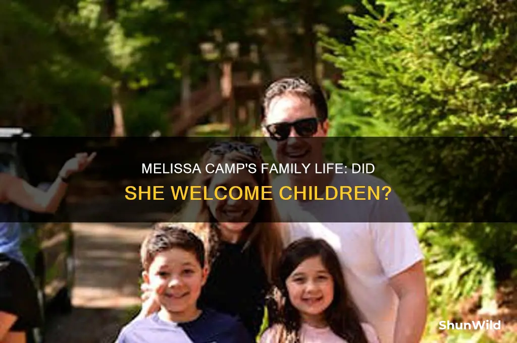 did melissa camp have kids