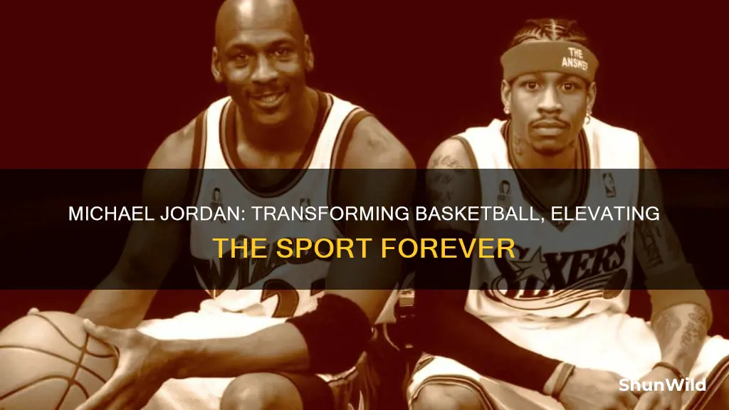 did michael jordan changed basketball