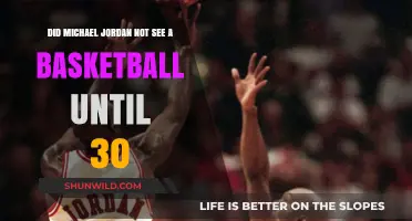 Basketball Legend: Michael Jordan's Late Start