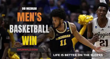 Michigan Men's Basketball: Did They Win?
