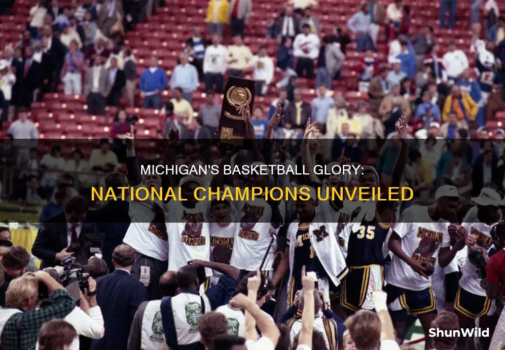 did michigan win a national championship in basketball