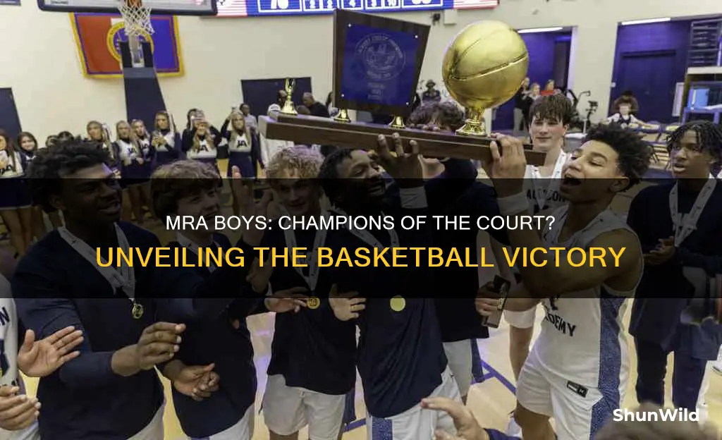 did mra boys win basketball