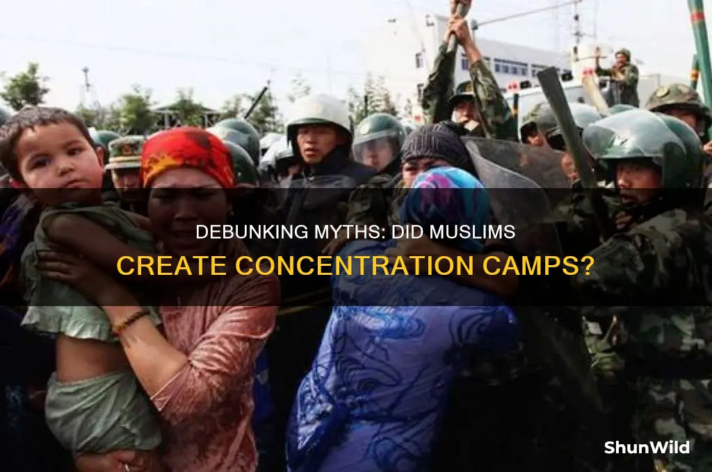 did muslims make consentration camps