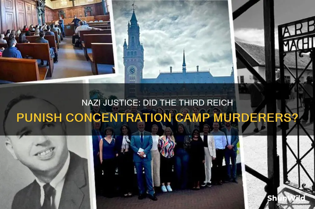 did nazis persecute those who murdered prisoners in concentration camps