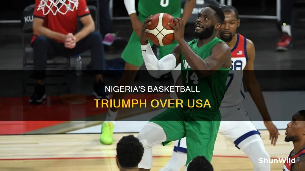 did nigeria beat usa in basketball
