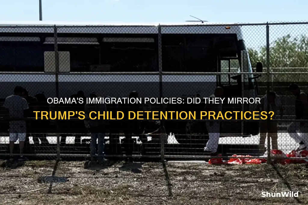 did obama also places kids in concentration camps