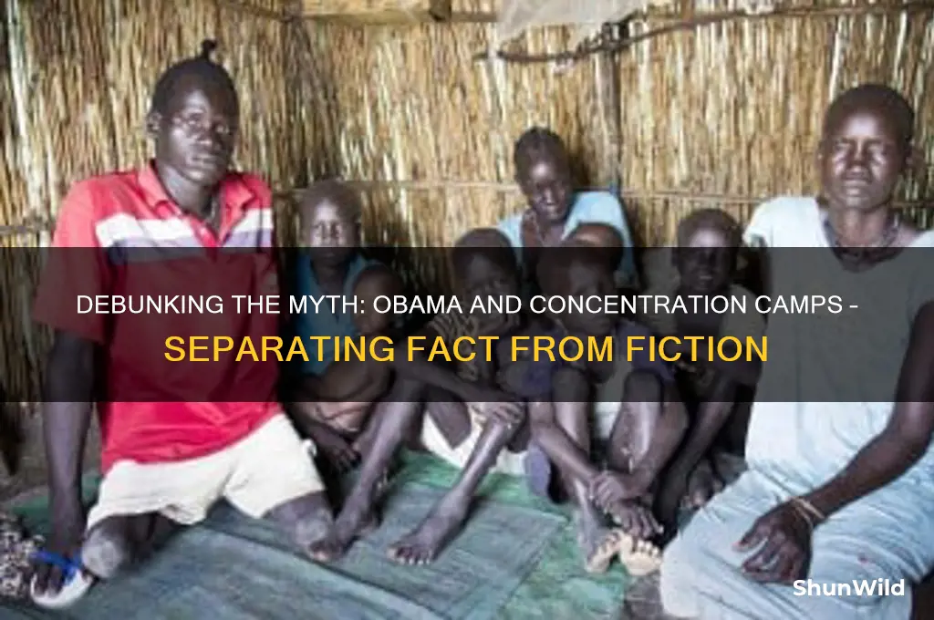 did obama create concentration camps