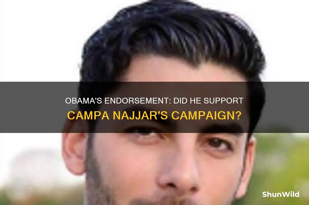 did obama endorse campa najjar