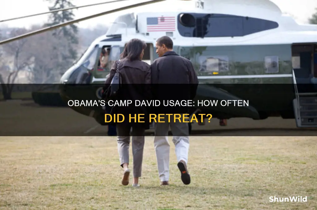 did obama use camp david