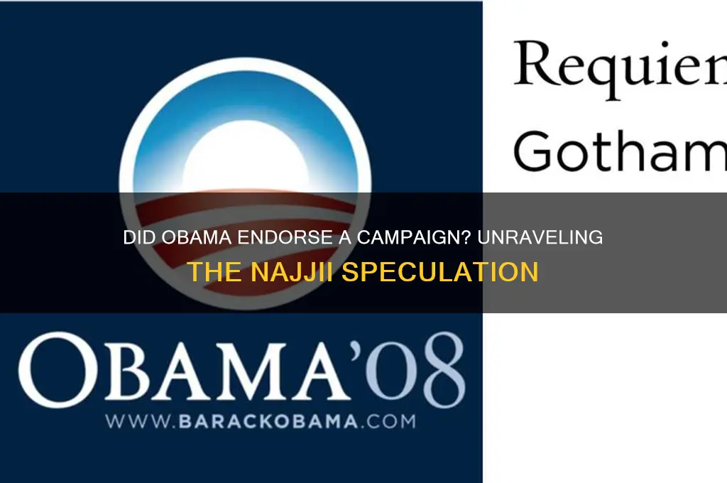 did obamaendorse a campa najjii