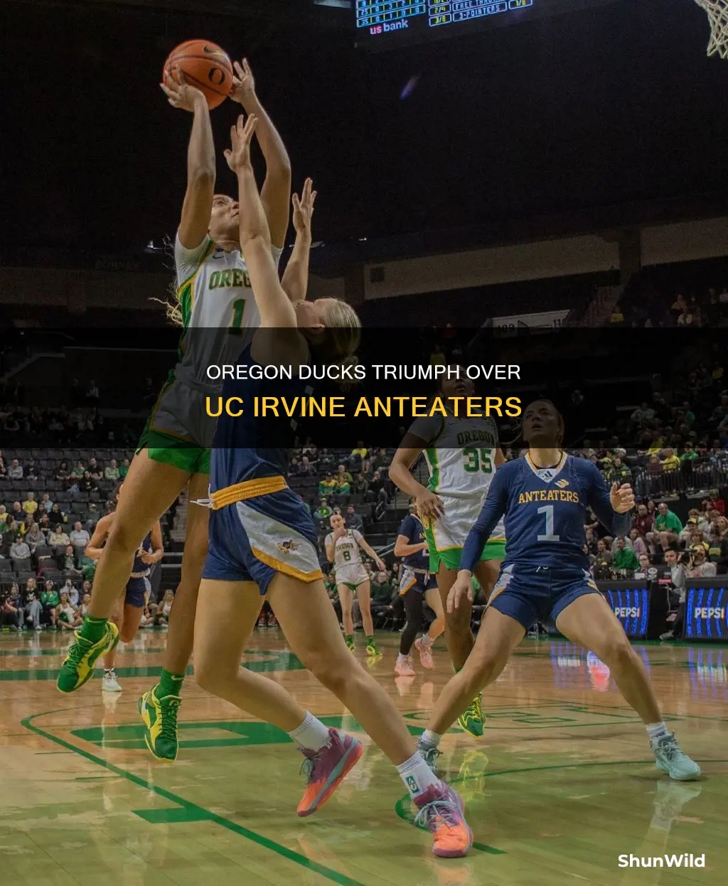 did oregon beat uc irvine in basketball